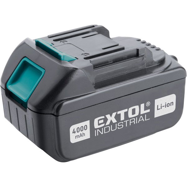 EXTOL Tartalék akku Li-ion, 18V, 4,0 Ah, a 8791115 és 8791255 géphez termék fő termékképe
