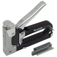 EXTOL Tűzőgép 11,3mm×4-14mm, TÜV/GS; feketére festett szénacél termék fő termékképe