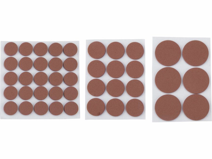 EXTOL Csúsztatófilc készlet bútorhoz 43db-os ; 20-38mm termék fő termékképe