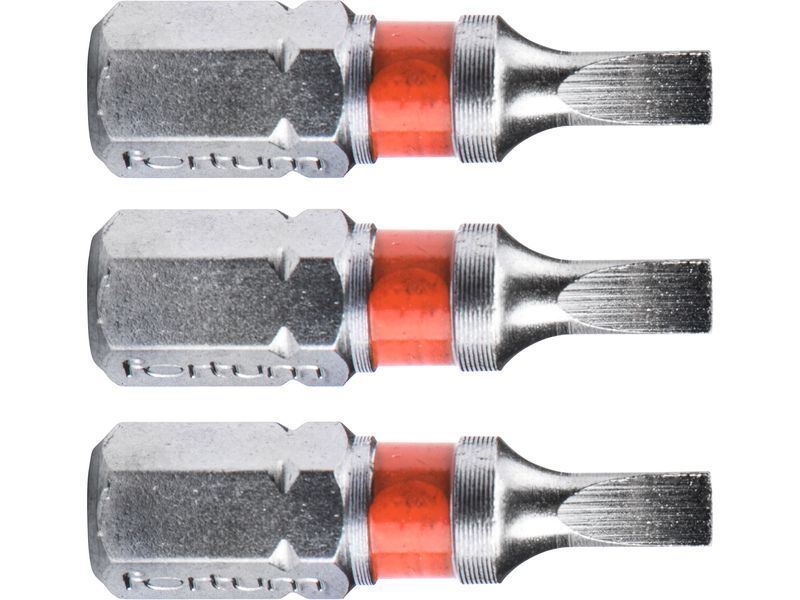 Fortum Behajtóhegy lapos, 3 db, S2 acél; 3×25mm, bliszteren termék fő termékképe