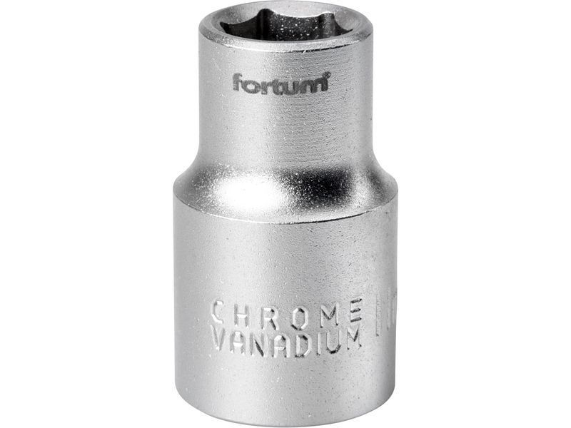 Fortum dugófej, 1/2", 11mm, 61CrV5, mattkróm, 38mm hosszú FORTUM termék fő termékképe