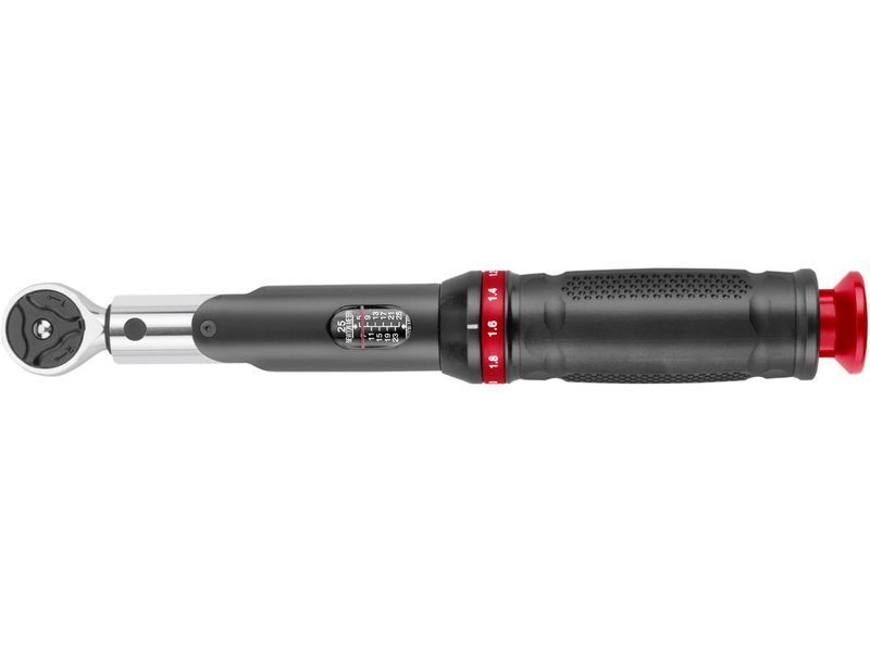 FORTUM nyomatékkulcs, 1/4", 5-25 Nm, ablakos, 72 fog; pontosság: +/- 4% termék fő termékképe