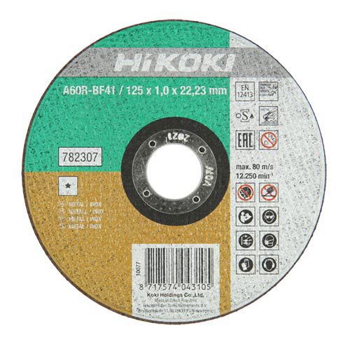 HIKOKI vágótárcsa inox 125x1,0 /MOQ:25db termék fő termékképe