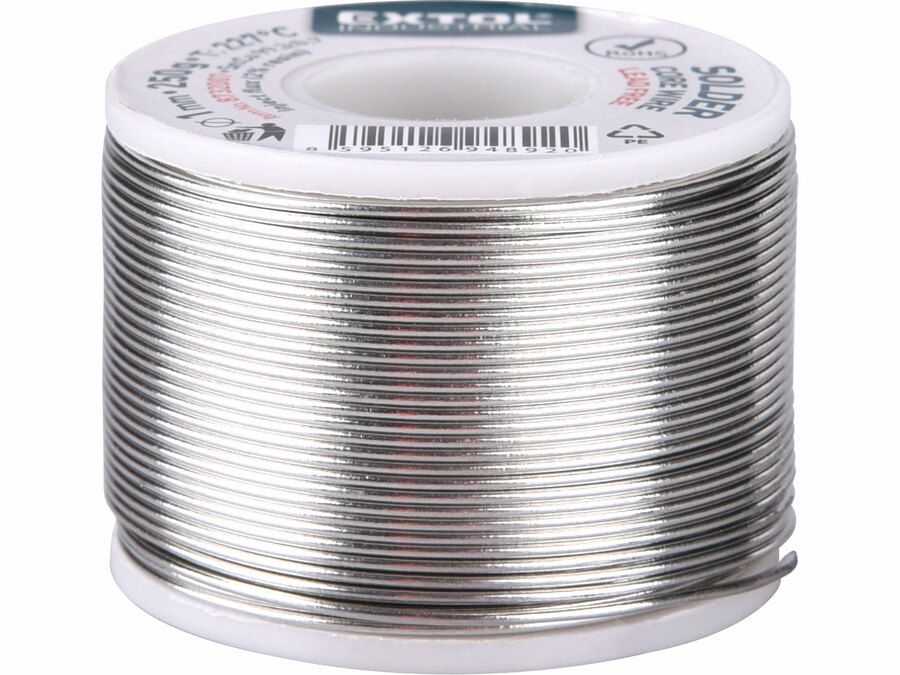 EXTOL Forrasztó ón 250 g , 1mm termék fő termékképe