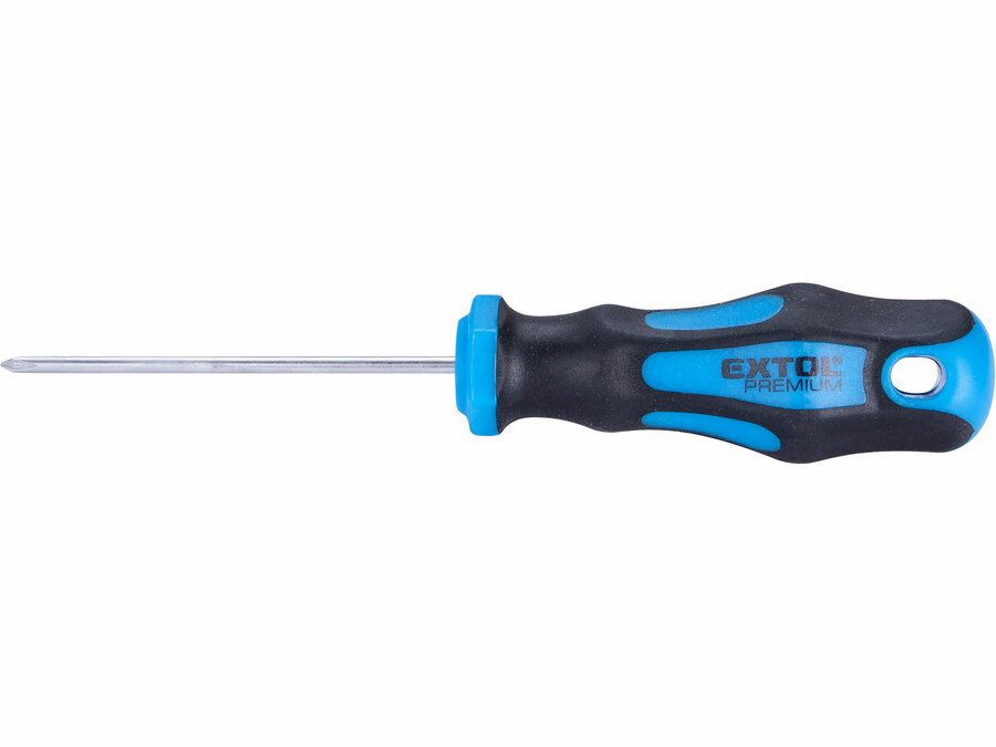 EXTOL Csavarhúzó, PH, CV., mágneses; PH0×75mm termék fő termékképe