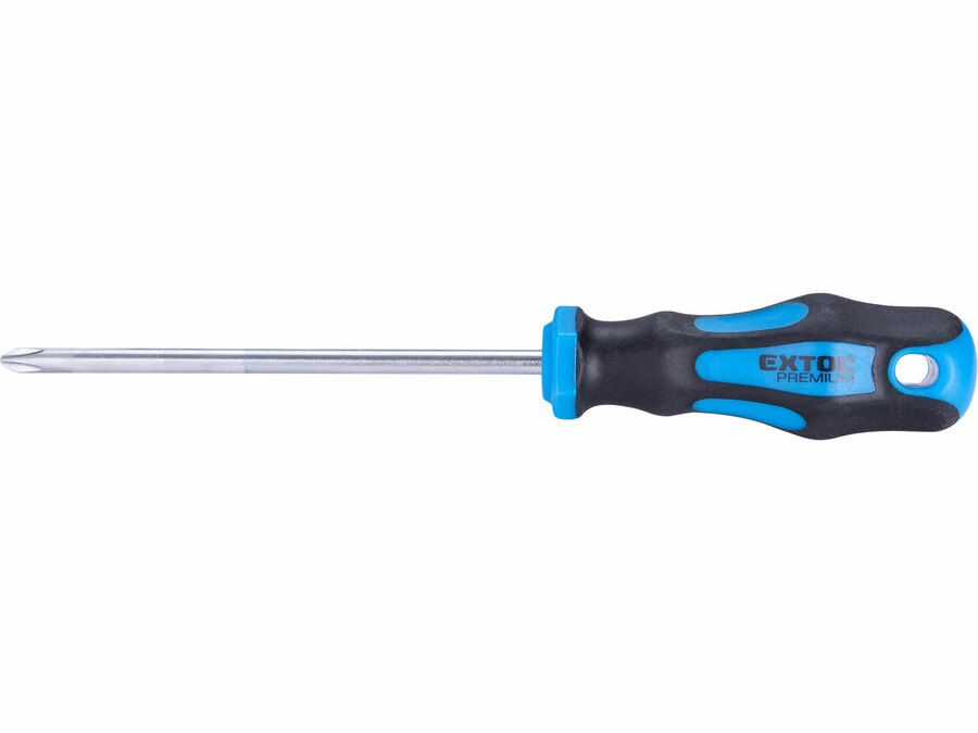 EXTOL Csavarhúzó, PH, CV., mágneses;  PH2×125mm termék fő termékképe