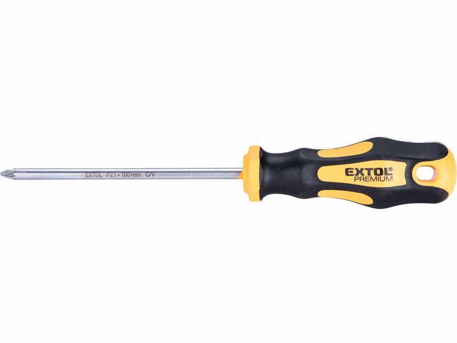 EXTOL Csavarhúzó, PZ, CV., mágneses _PZ1×100mm termék fő termékképe