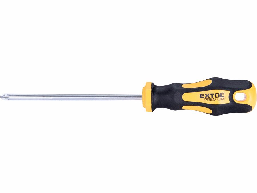 EXTOL Csavarhúzó, PZ, CV., mágneses PZ2×125mm termék fő termékképe