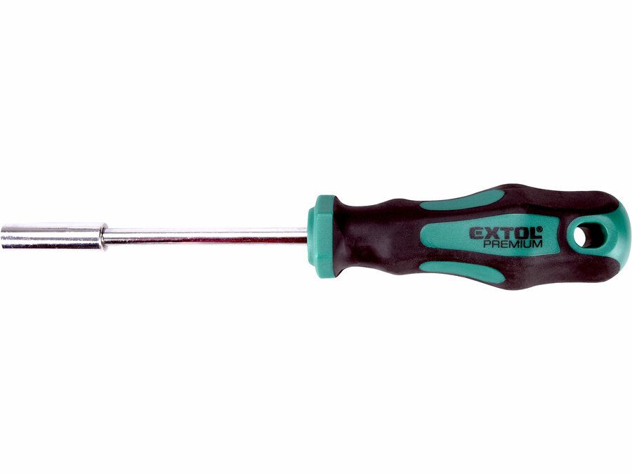 EXTOL Csavarhúzó markolat, mágneses CV., 1/4"×100mm termék fő termékképe