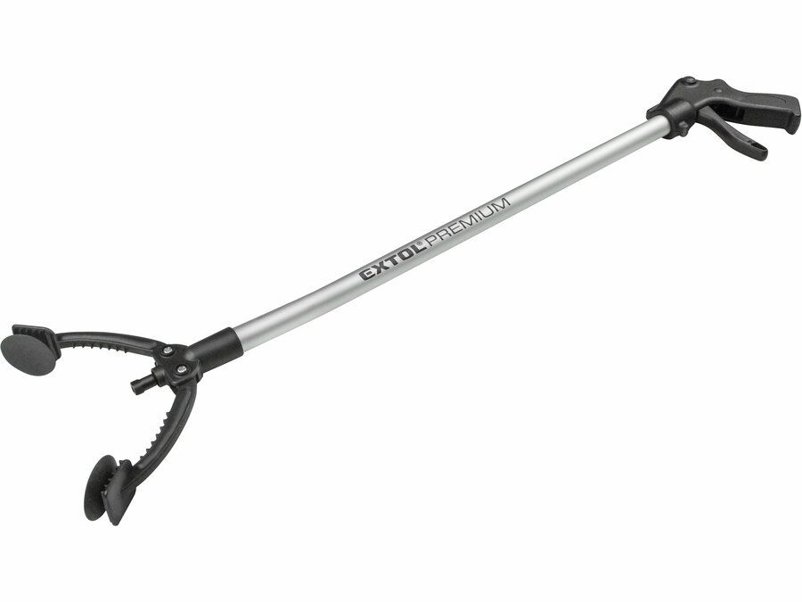 EXTOL Felszedő szerszám, 850mm, ALU nyél, állítható pofanyílás, rögzíthető, műanyag markolat, 400g termék fő termékképe