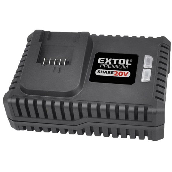 EXTOL Akkutöltő, Share20V, 4A termék fő termékképe