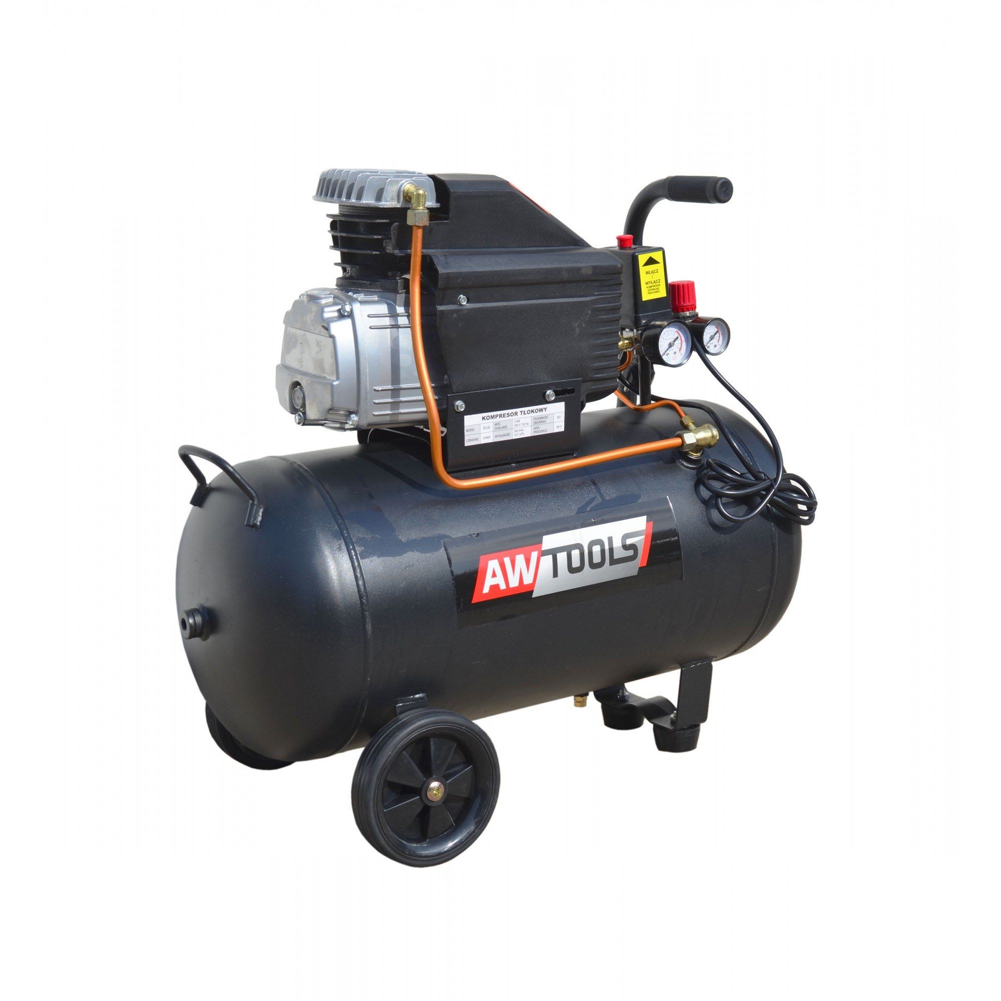 AW TOOLS AWTOOLS kompresszor 50l-es 245l/min termék fő termékképe