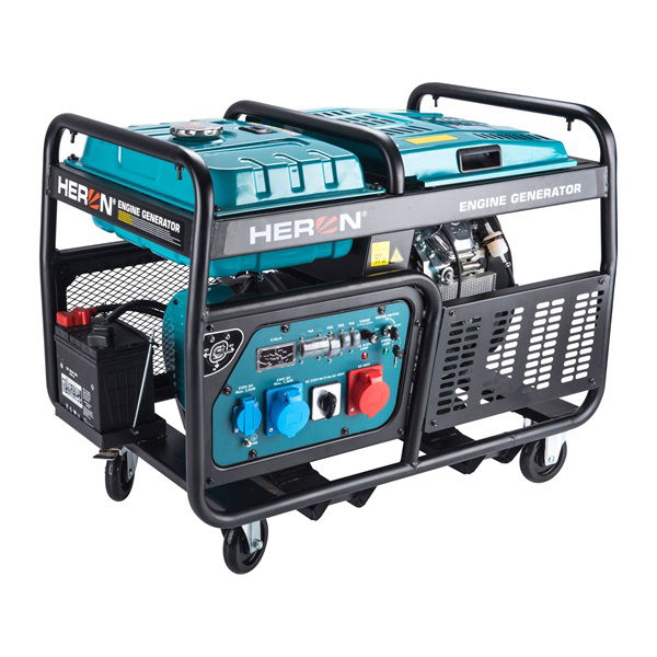 HERON Heron, benzinmotoros áramfejlesztő, 13/11 kVA, három- és egyfázisú, benzin üzemű, önindítós termék fő termékképe
