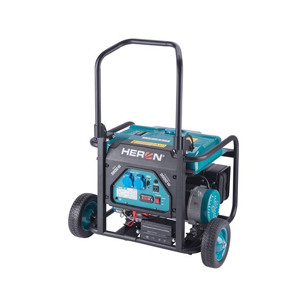 HERON Heron, benzinmotoros áramfejlesztő, 1 fázisú, max. teljesítmény 3 kVA, elektromos indítás termék fő termékképe
