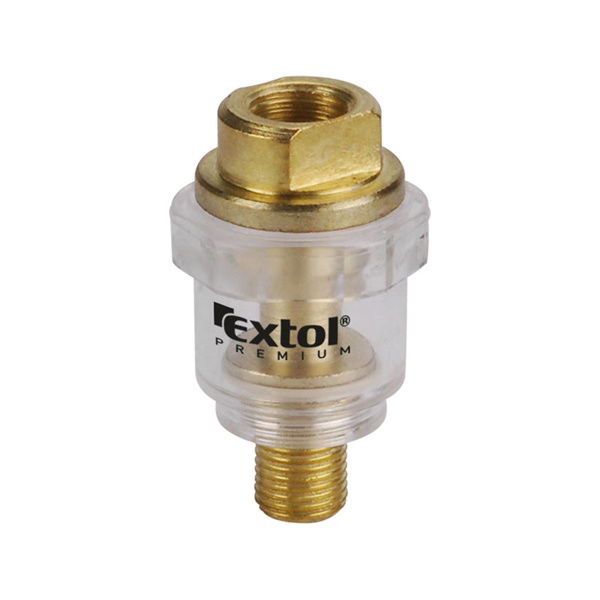 EXTOL Mini levegőolajzó, max. 6,2 Bar, 1/4", max. 60°C, 15ml termék fő termékképe