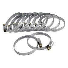 EXTOL Csőbilincs (awab) 10db,  horganyzott, állítható  50-70mm, termék fő termékképe