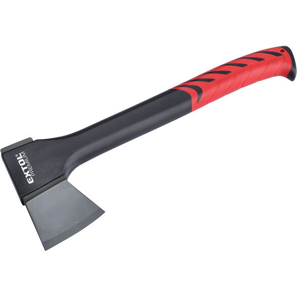 EXTOL Balta, nylon nyél 650 g, 360 mm hosszú hajlított nyél, TPR gumis markolat termék fő termékképe