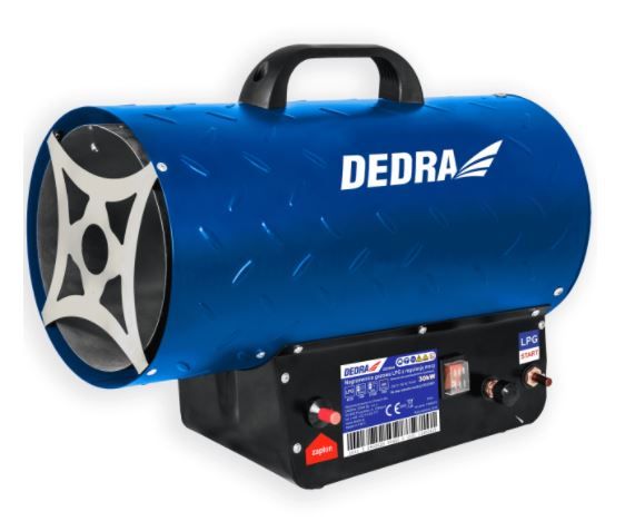 DEDRA Gáz hőlégfúvó 18-30kW termék fő termékképe