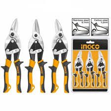 INGCO Lemezvágó olló készlet 3 részes 250mm termék fő termékképe