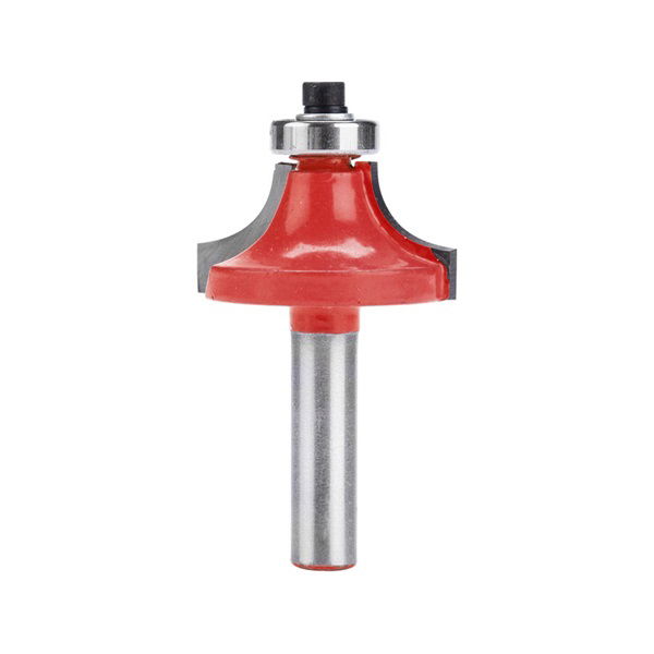 EXTOL Felsőmaró fára, lekerekítő (homorúfejű rádiuszmaró), csapágyas, R6,3×D25,6×H11, befogás: 8mm, keményfém lapkás termék fő termékképe