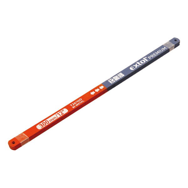 EXTOL Fémfűrészlap, 10 db, Bimetál, 300mm, T24 termék fő termékképe