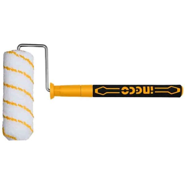 INGCO Mikroszálas festőhenger teleszkópos nyéllel 230x12x6mm lágy fogantyús 455-900mm termék fő termékképe