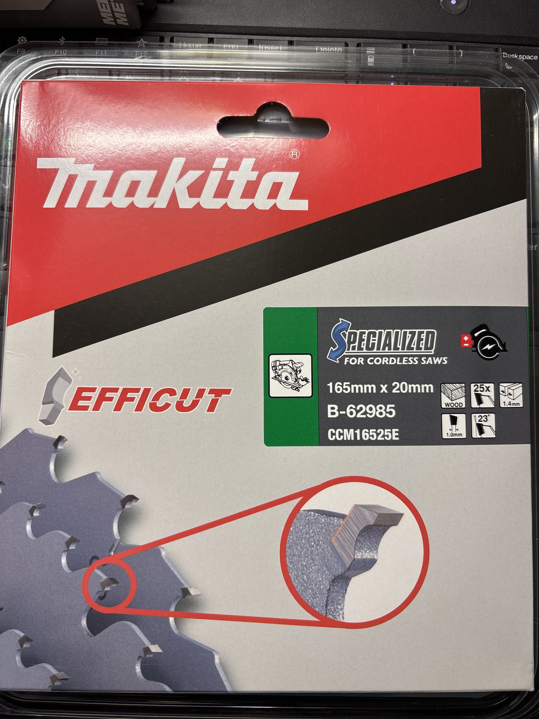 Makita Körfűrész tárcsa 165x20 Z25 termék fő termékképe