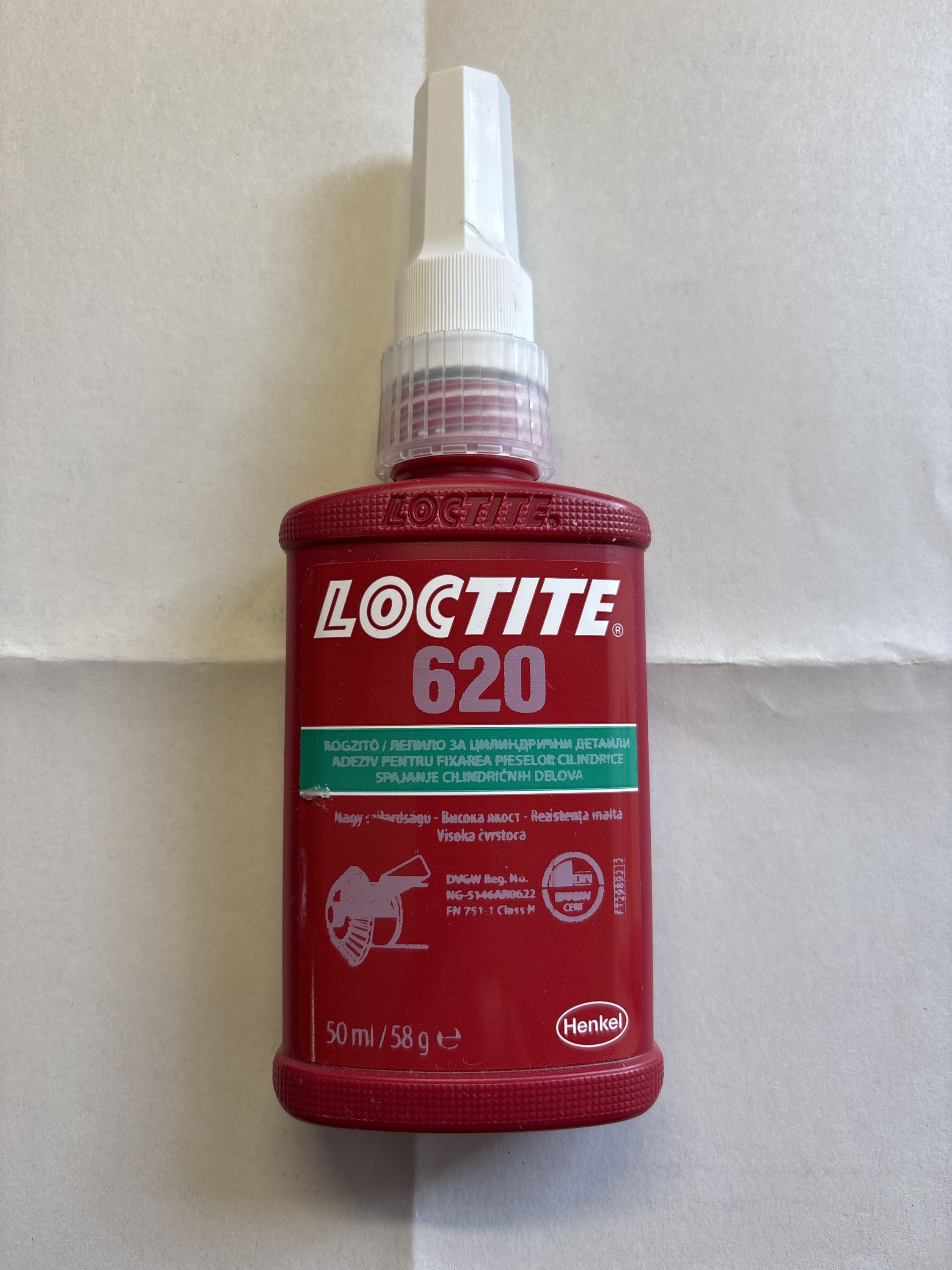 HENKEL Loctite L 620 50ml csapágyrögzítő termék fő termékképe