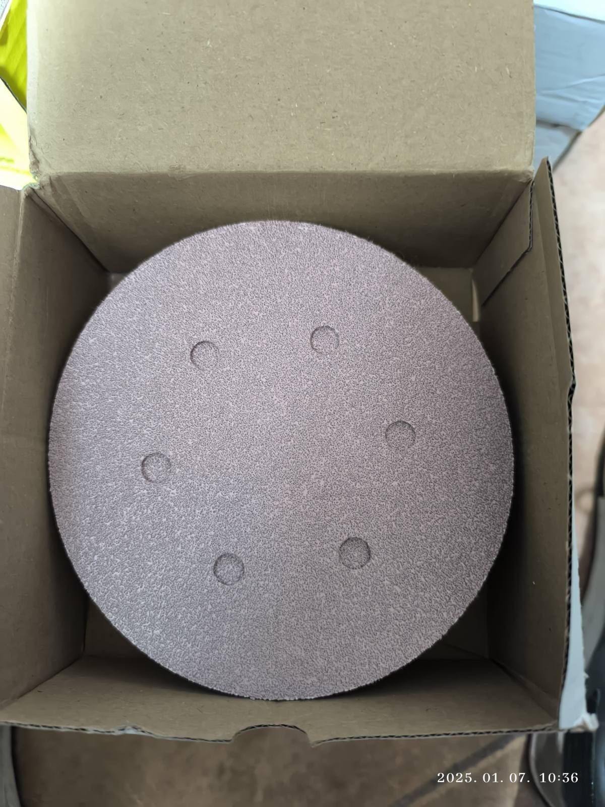 HERMES Csiszolópapír tépőzáras 150mm P60 termék fő termékképe