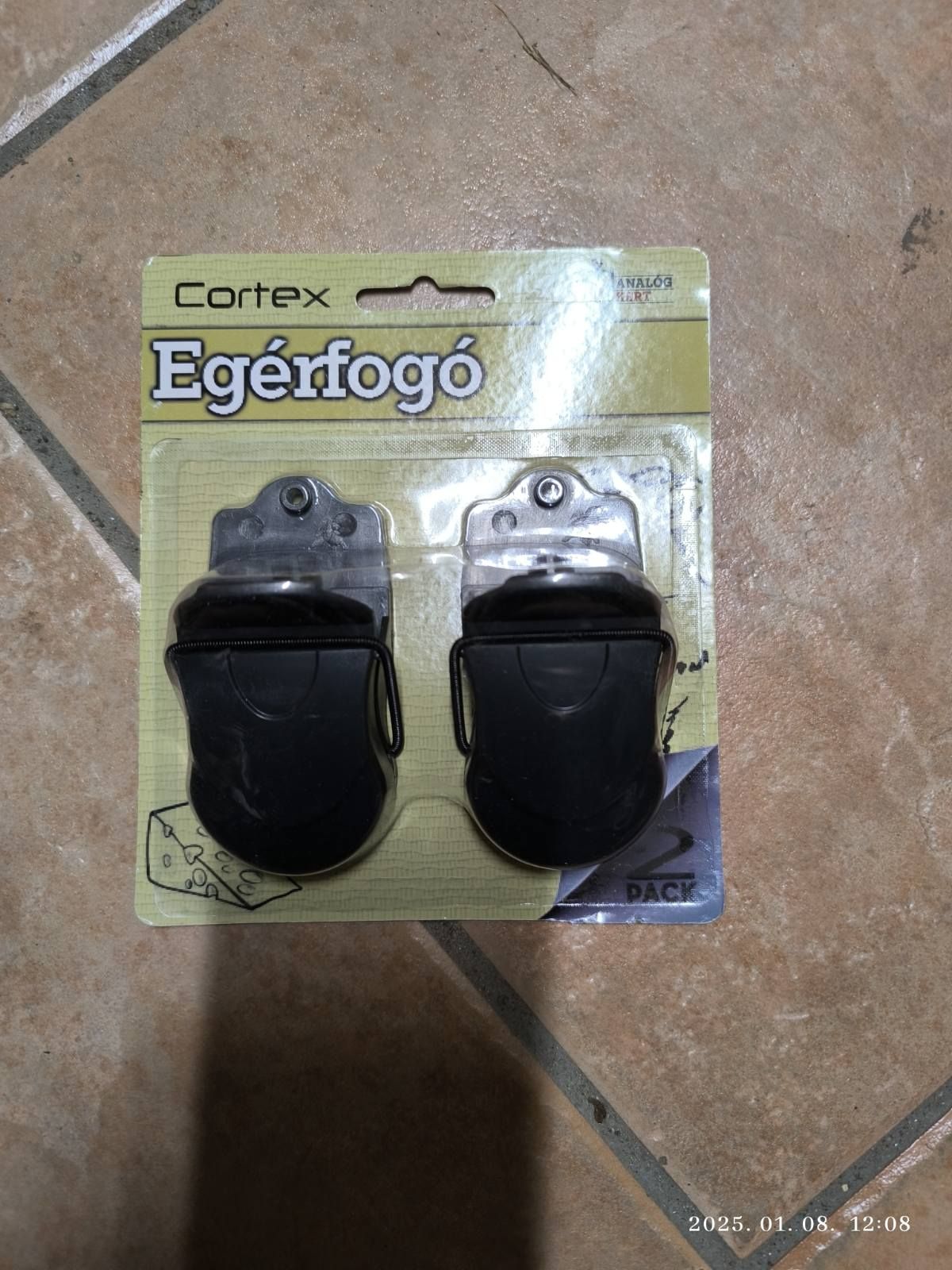 Egérfogó Műanyag 2db/csomag 97x47 mm termék fő termékképe