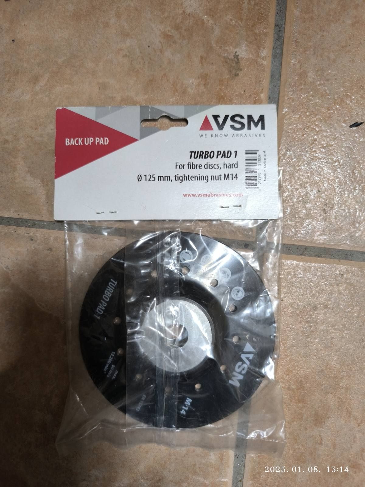 VSM Felfogó Tányér 125 mm termék fő termékképe