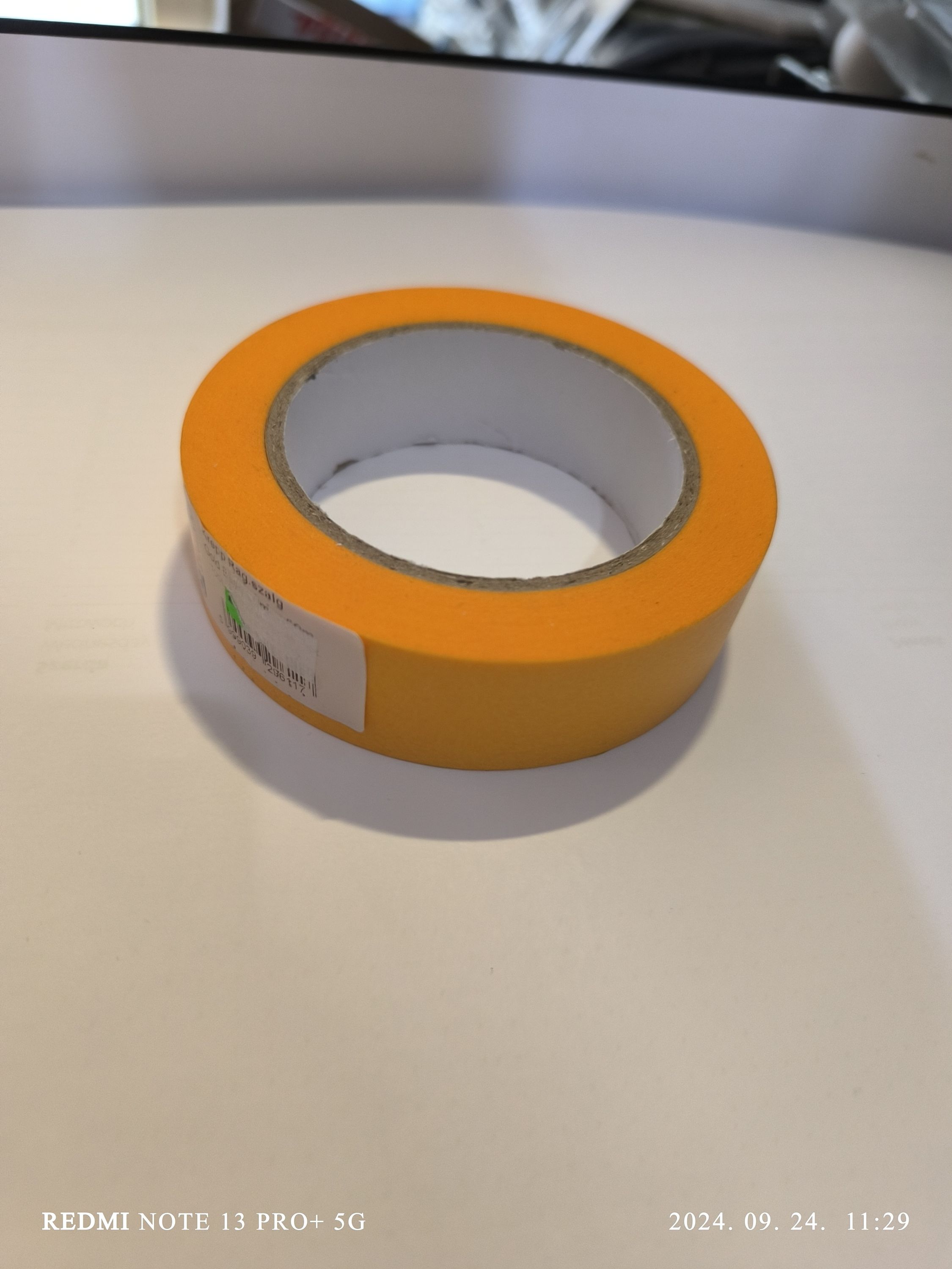 TOOLJO Ragasztószalag Krepp gold 30mmx50m termék fő termékképe