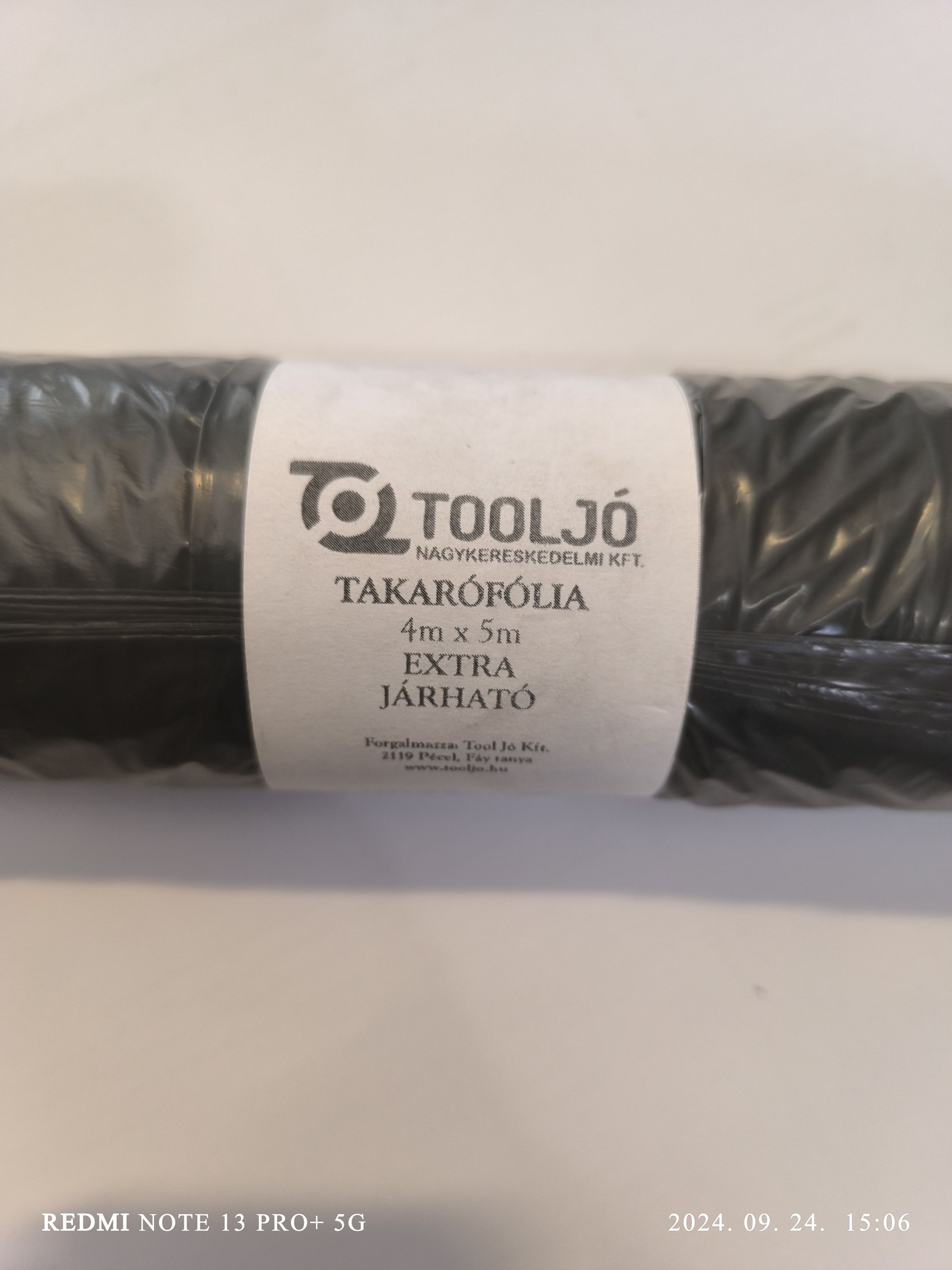 TOOLJO Takarófólia extra járható 4mx5m termék fő termékképe