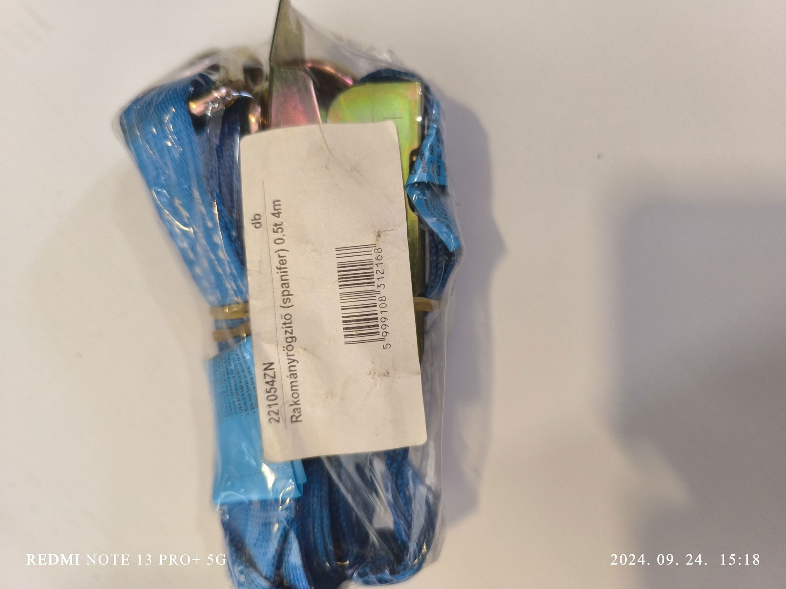 Rakományrögzítő (spanifer) 0,5t 4m termék fő termékképe