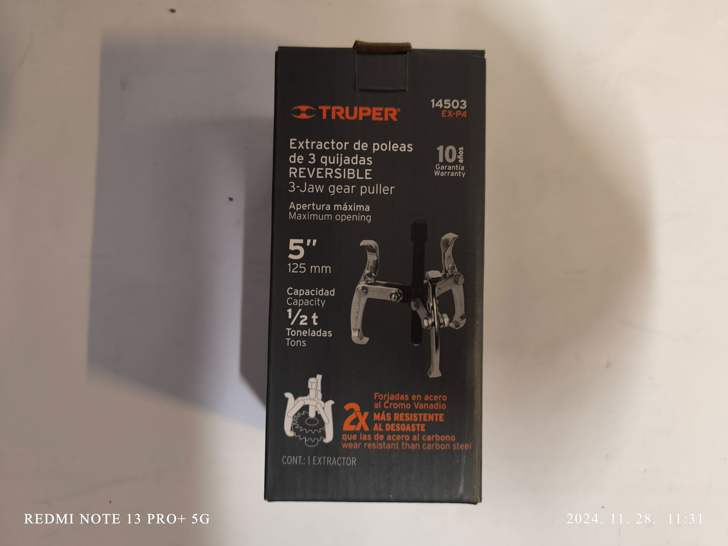 TRUPER Csapágylehúzó 5" EX-P4 termék fő termékképe