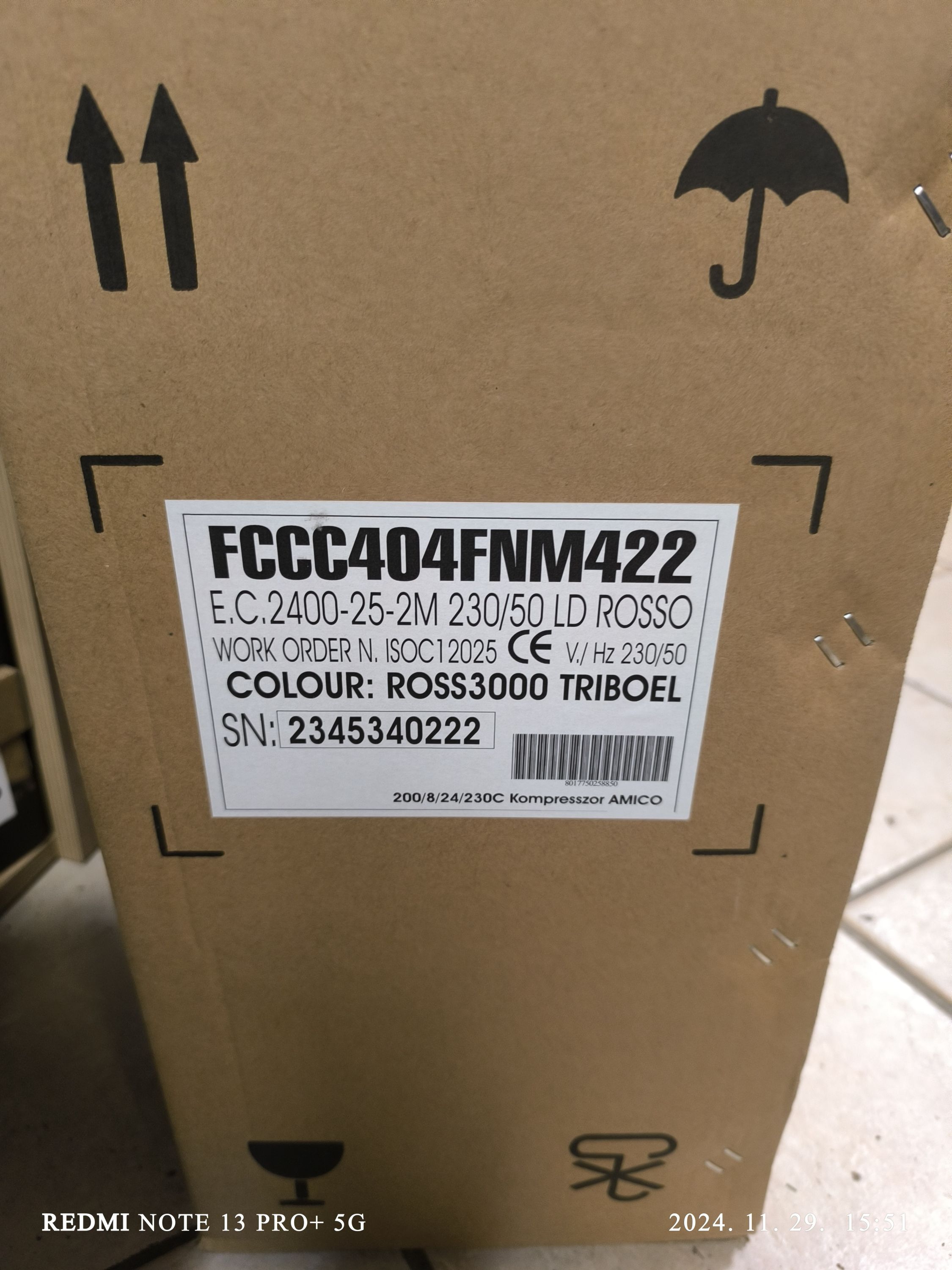 FINI BETTA KOMPRESSOR  AMICO 24/2400 termék fő termékképe