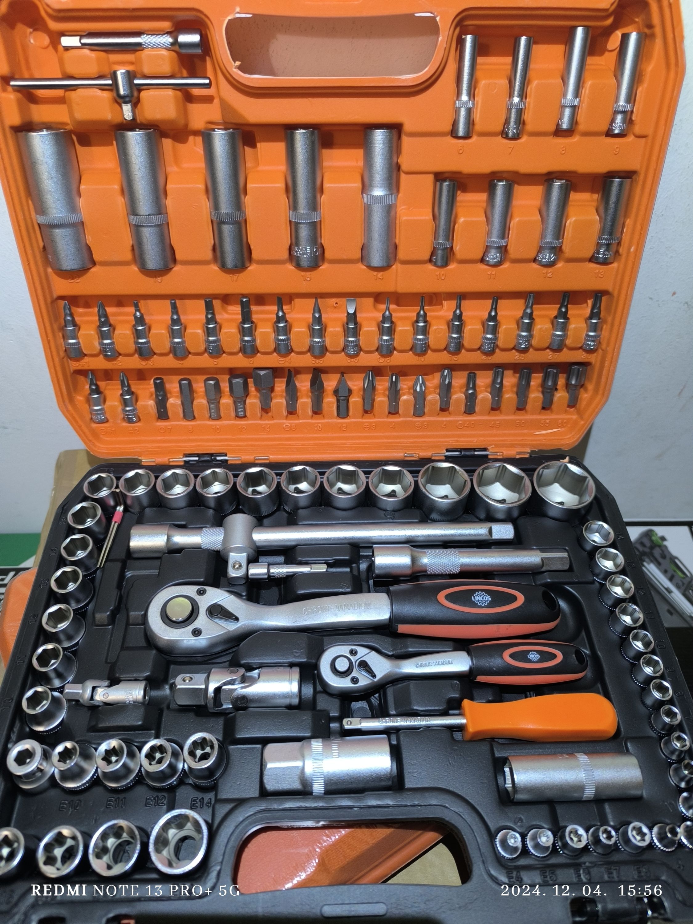 LINCOS Dugókulcs készlet 108 részes termék fő termékképe