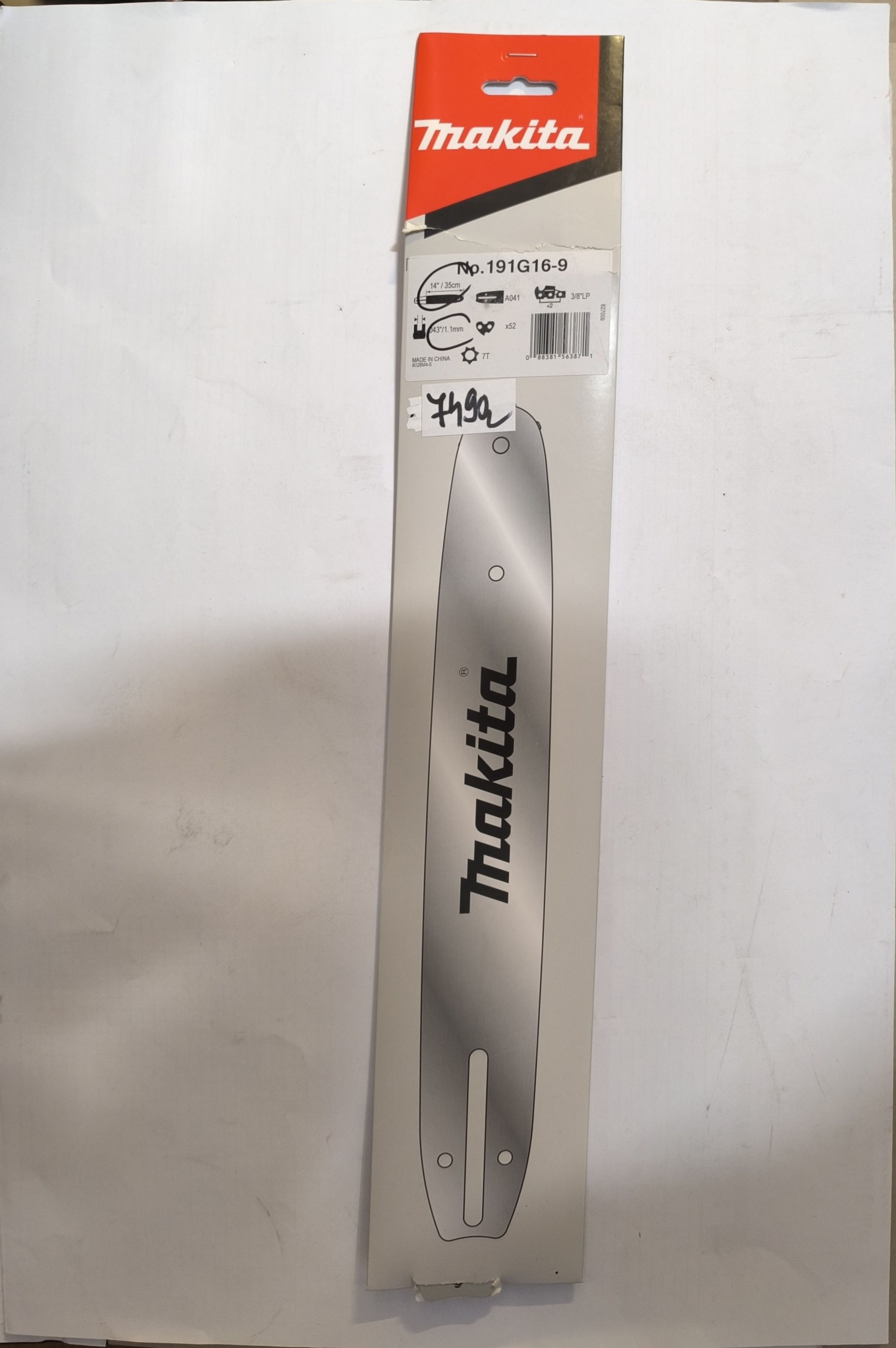 MAKITA Láncvezető 35cm , 1, 1, 3/8" DUC353/UC3541 termék fő termékképe