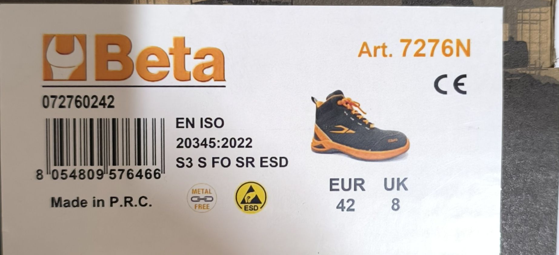 BETA FITEVOLUTION MIKROSZÁLAS BOKACIPŐ 42 termék fő termékképe