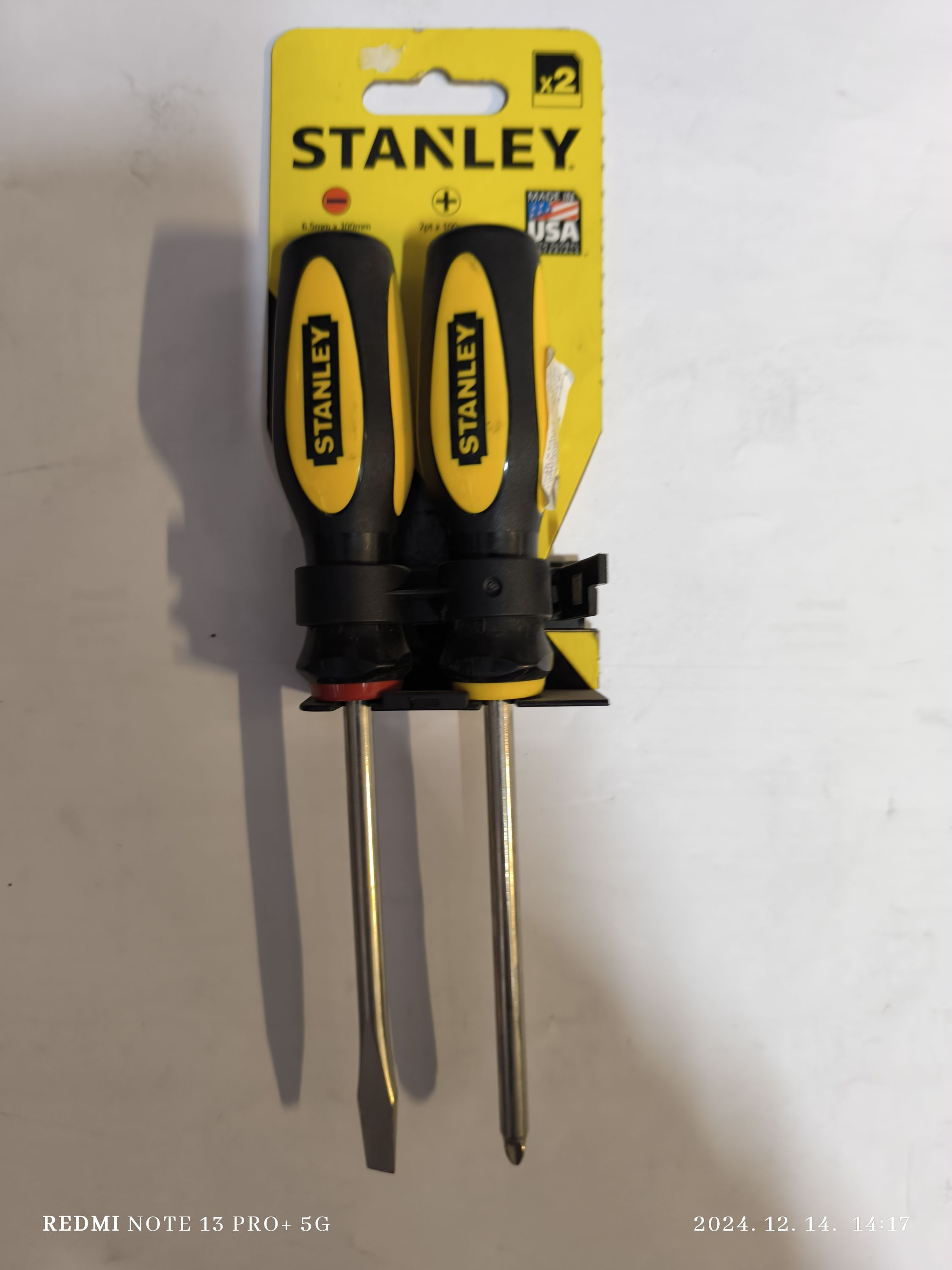 STANLEY Csavarhúzó Klt  2PTx100- 6.5x100mm termék fő termékképe