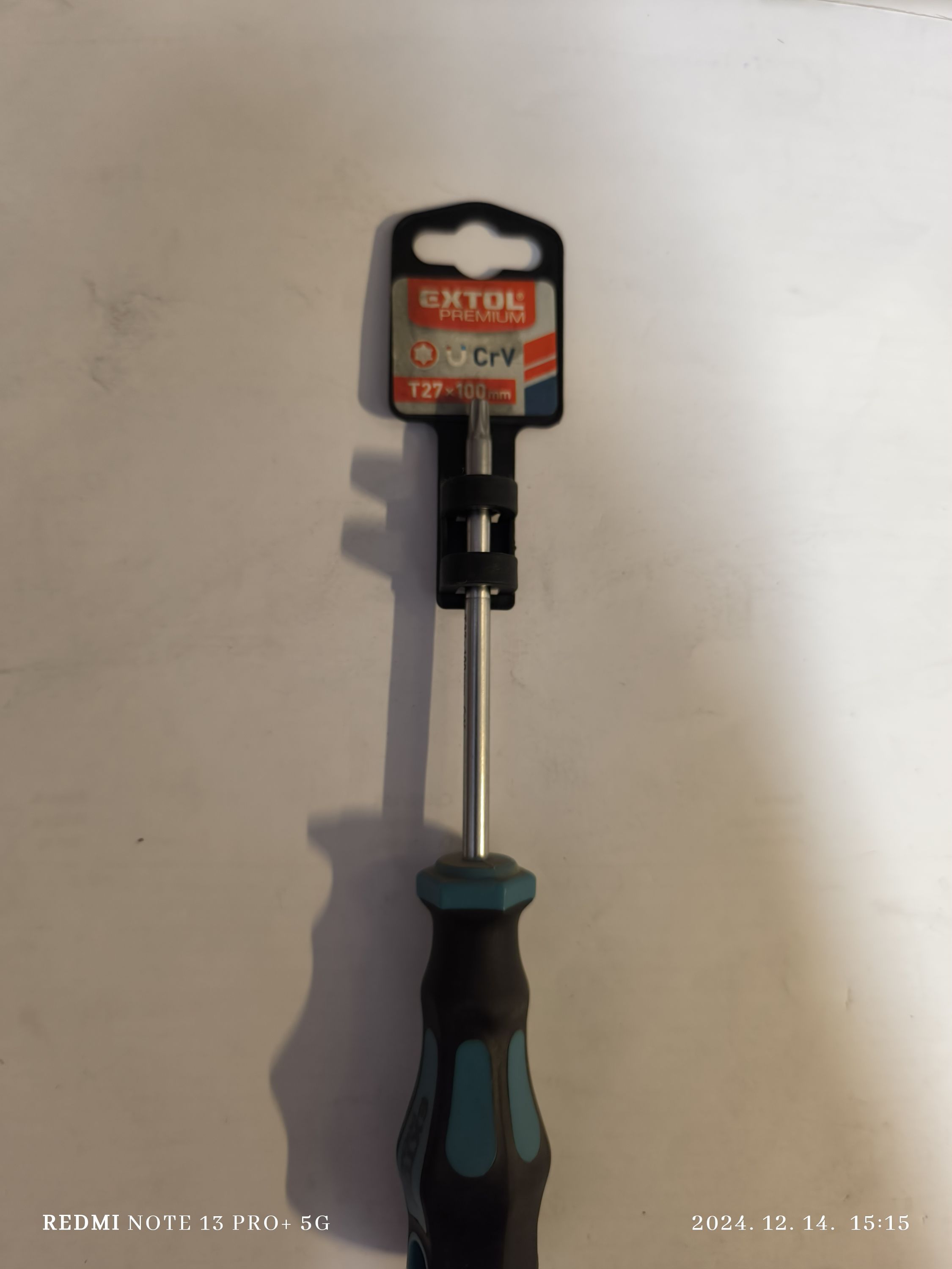 EXTOL PREMIUM Csavarhúzó Torx T27x100mm termék fő termékképe