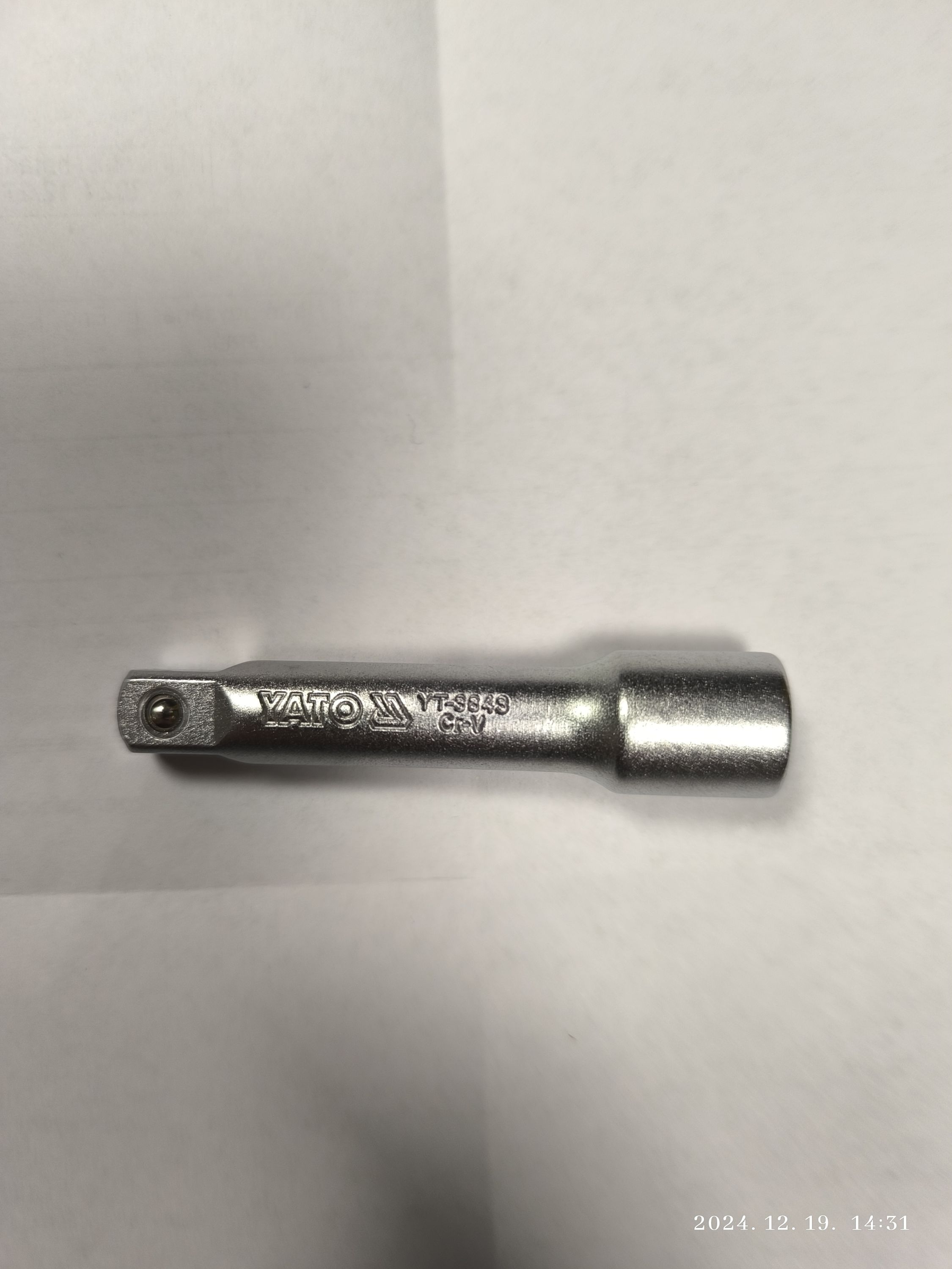 YATO Dugókulcs toldószár 3/8" 76mm CrV termék fő termékképe