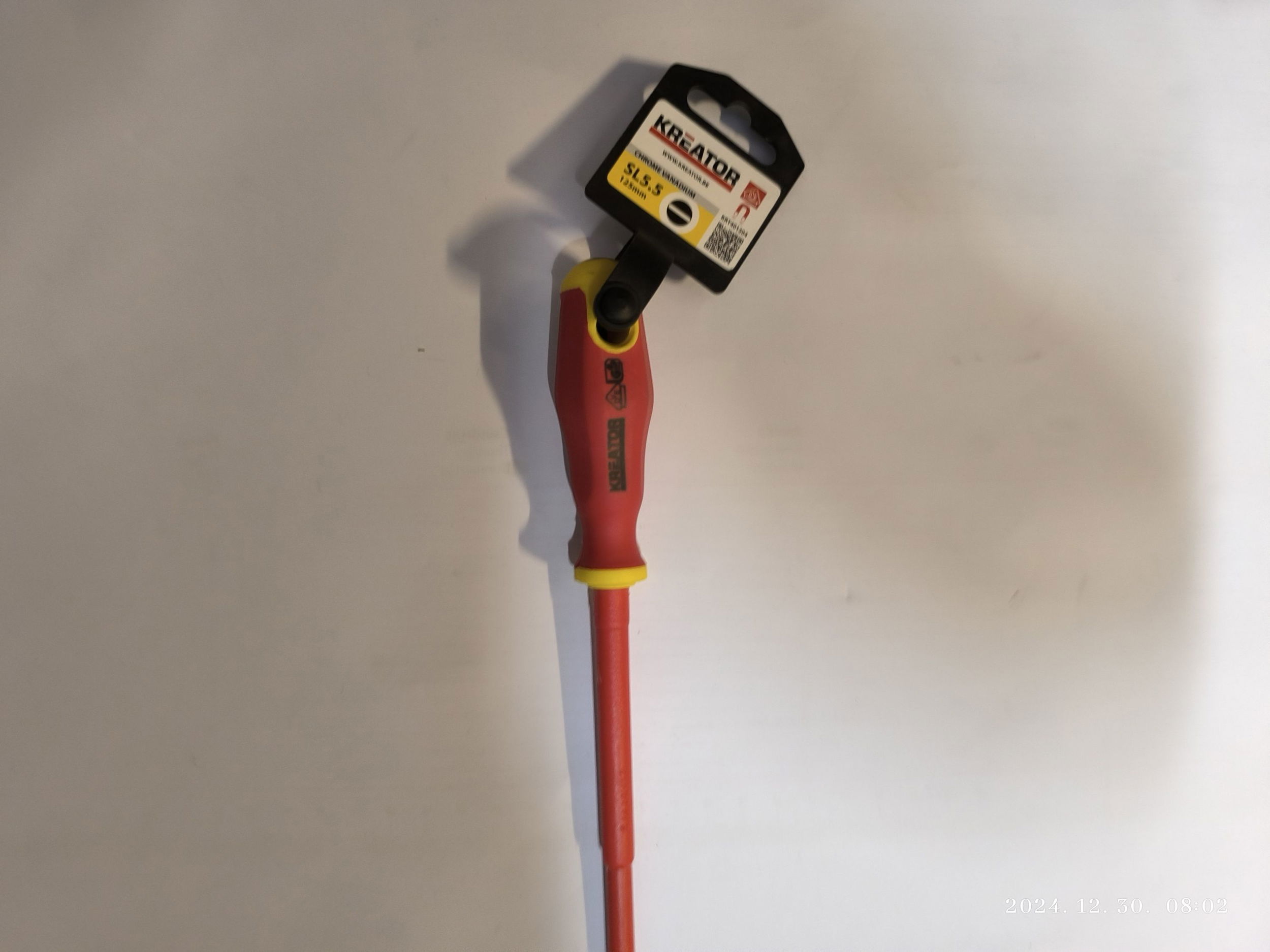 KREATOR Csavarhúzó lapos SL 5.5x125mm 1000V termék fő termékképe