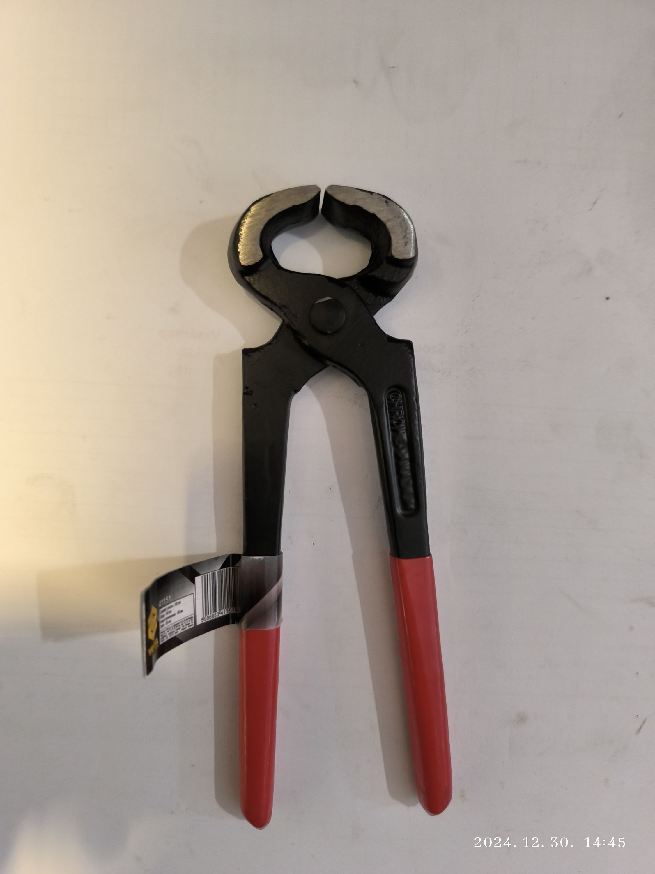 VOREL Harapó fogó müanyag nyéllel 180mm termék fő termékképe