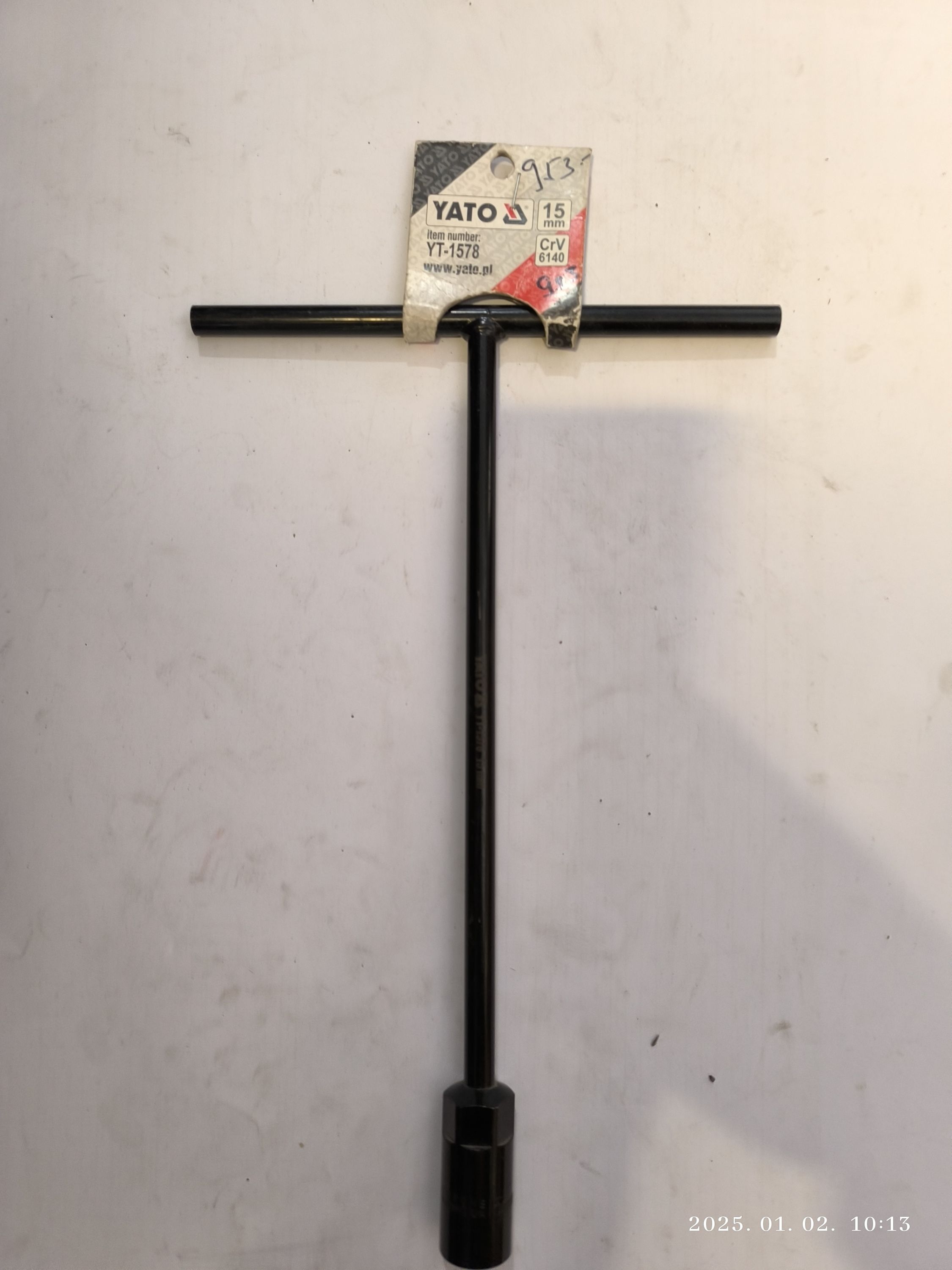 YATO T típusú dugókulcs 15mm termék fő termékképe