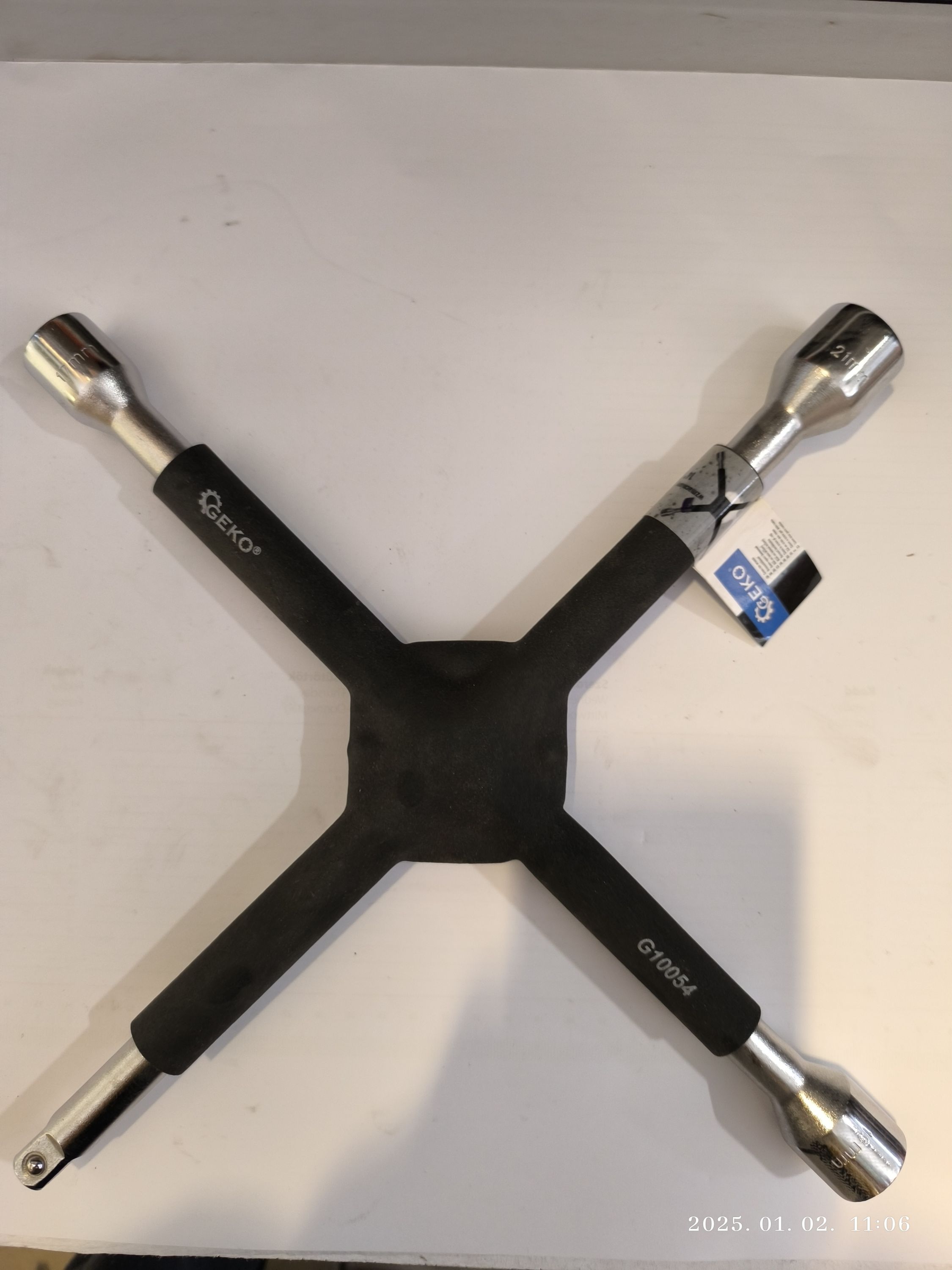 GEKO Kerék kulcs 14" 17x19x21x1/2 termék fő termékképe