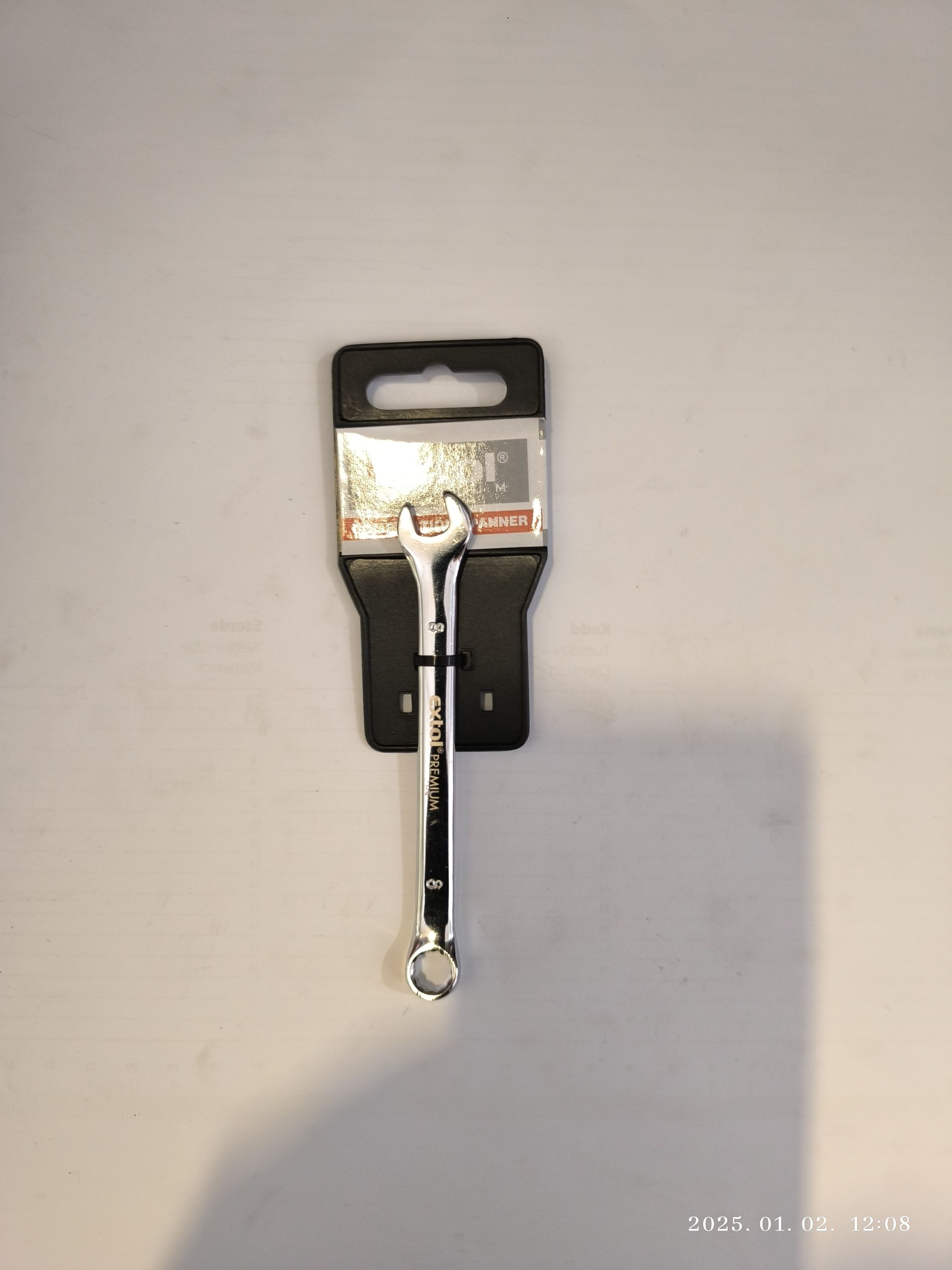 EXTOL PREMIUM Csillag-villás kulcs CrV:8mm termék fő termékképe