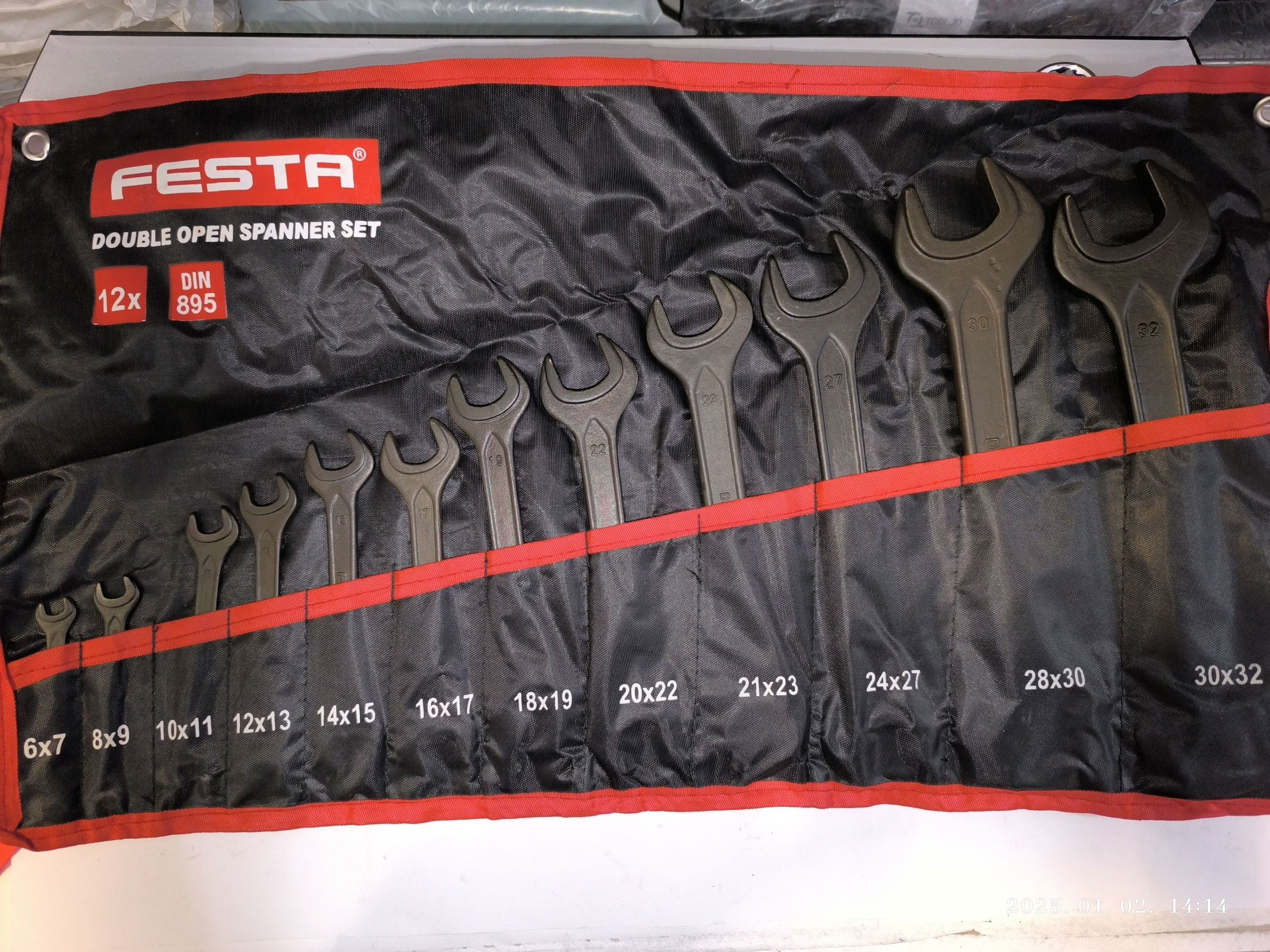 FESTA  Villás-kulcs készlet 6-32mm termék fő termékképe