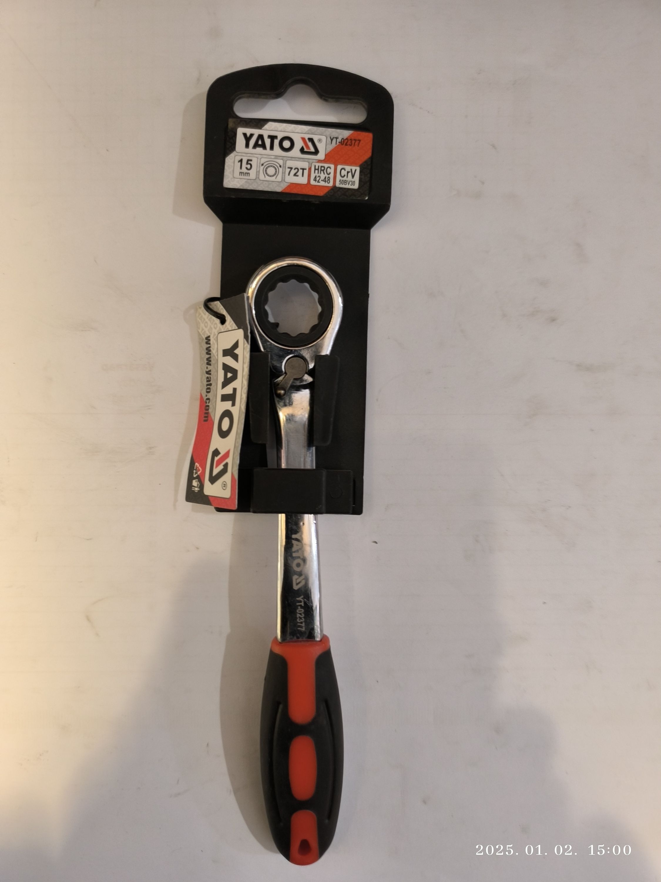 YATO Racsnis csillagkulcs 15mm termék fő termékképe