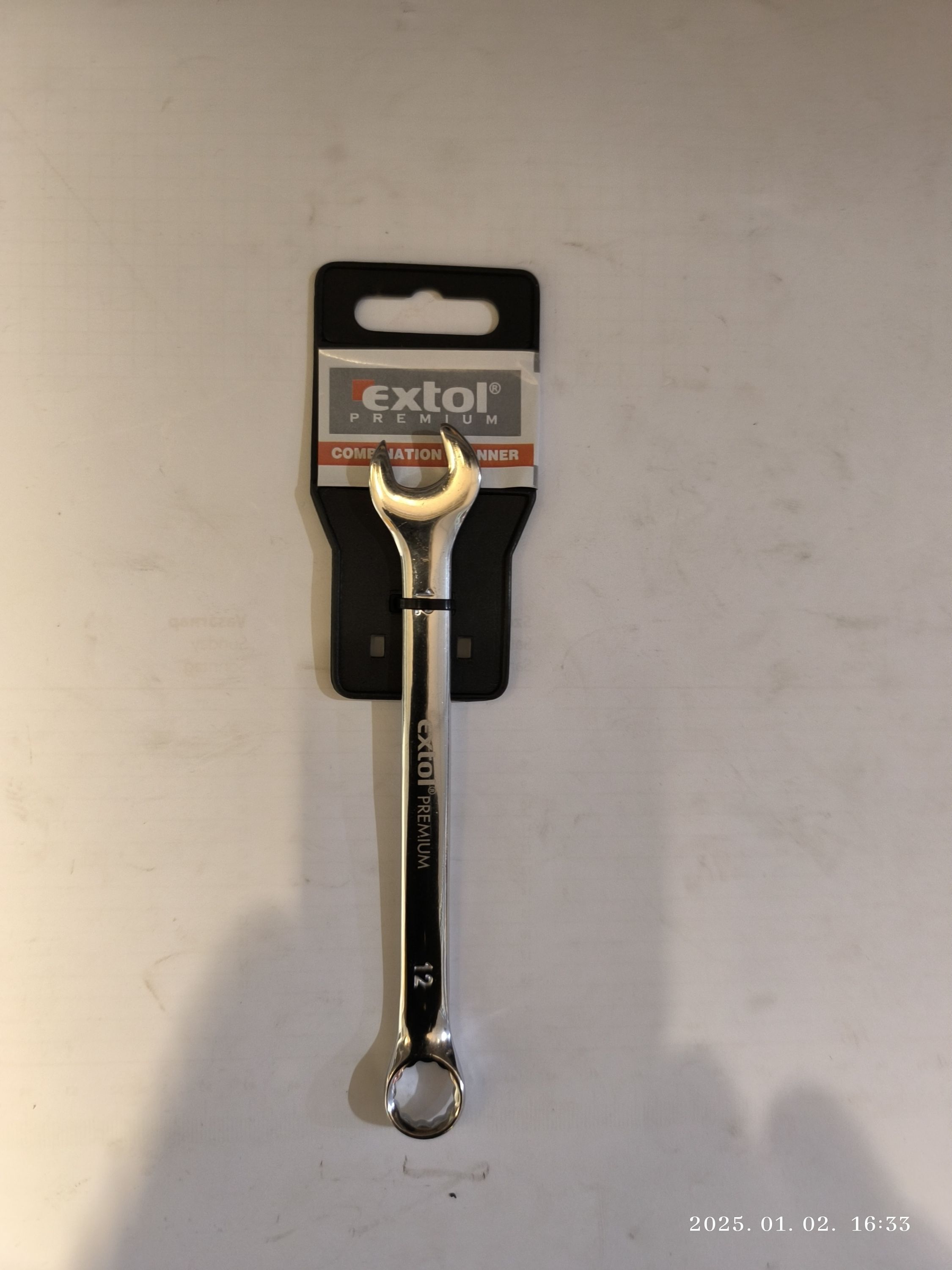 EXTOL PREMIUM Csillag-villás kulcs CrV:12mm termék fő termékképe